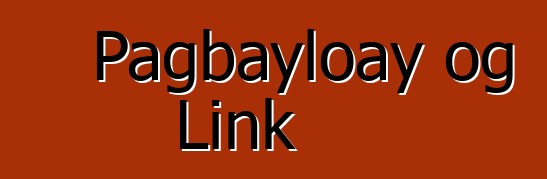 Pagbayloay og Link