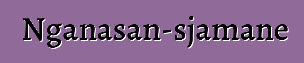 Nganasan-sjamane