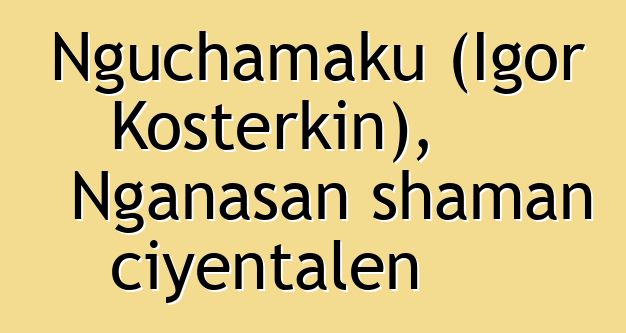 Nguchamaku (Igor Kosterkin), Nganasan shaman ciyɛntalen