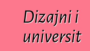 Dizajni i universit