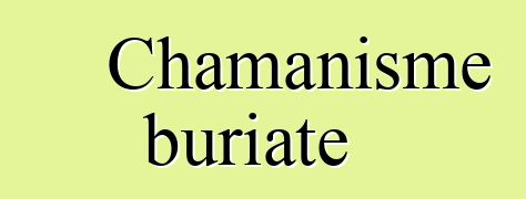 Chamanisme buriate