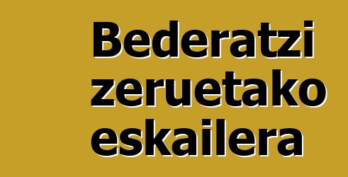 Bederatzi zeruetako eskailera