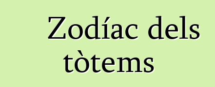 Zodíac dels tòtems