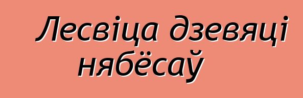 Лесвіца дзевяці нябёсаў